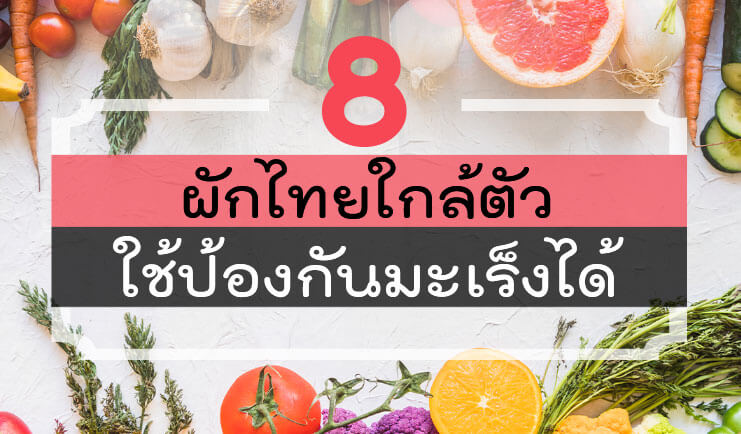 ผักไทยใกล้ตัว ใช้ป้องกันมะเร็ง