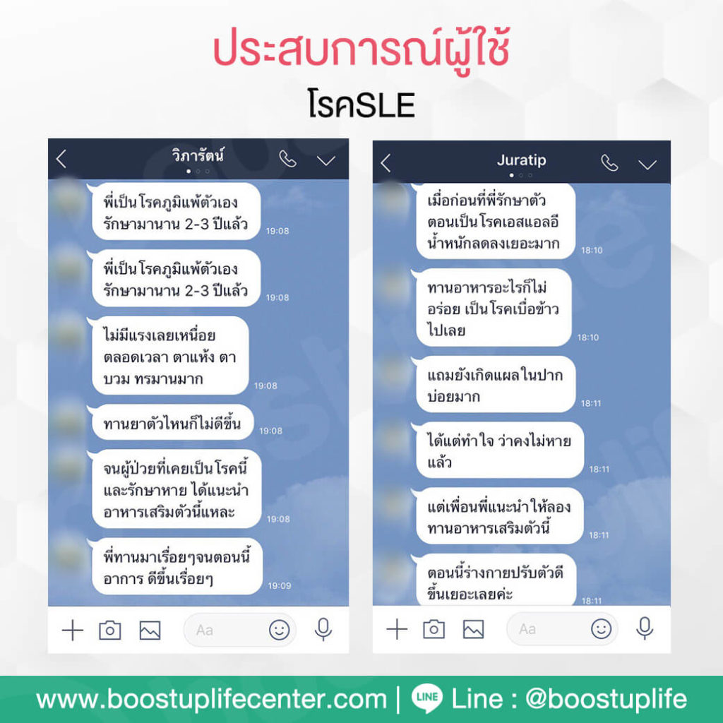 อาหารเสริมสำหรับผู้ป่วย SLE